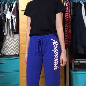 Aeropostale Blue Sweatpants